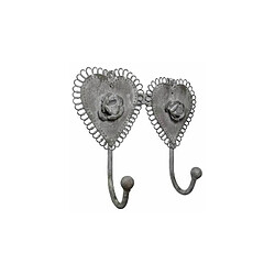 L'Héritier du Temps Porte-serviettes Muraux Coeur