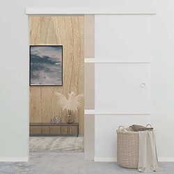 Avis vidaXL Porte coulissante Verre ESG 90x212 cm