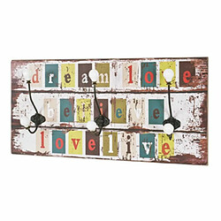 Paris prix Patère murale Dream Love - Multicolore