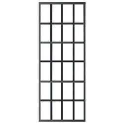 Acheter vidaXL Porte coulissante verre et aluminium 76x205 cm