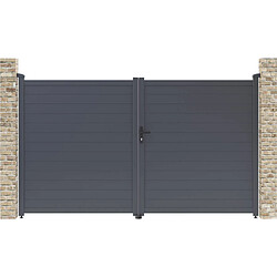 Portail en aluminium Habitat Et Jardin