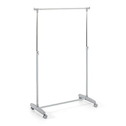 Pegane Portant réglable sur pied - Gris