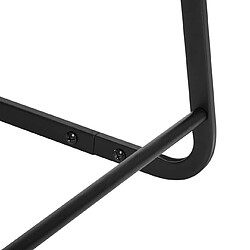 Helloshop26 Porte-manteaux mural noir et chêne