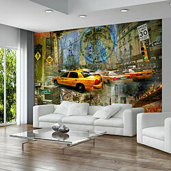 Paris Prix Papier Peint Boundless New York Papier peint intissé - 245 x 350 cm - Multicolore - Haute résolution - Full HD