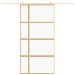 Avis Porte coulissante vidaXL - Doré - 102,5x205 cm