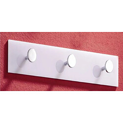 Pegane Patère murale - Blanc