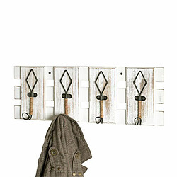 Mes porte-manteau mural - Blanc