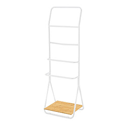 WENKO Porte-serviette à barres design Verona - L. 51 x H. 156 cm - Blanc