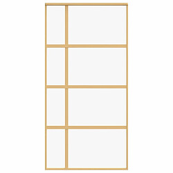 Acheter Porte coulissante vidaXL - Doré - 102,5x205 cm