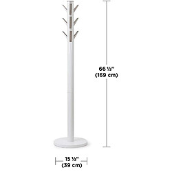 Avis Umbra Porte-manteau Flapper - Blanc