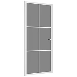 VidaXL Porte intérieure Verre Aluminium