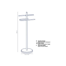 Acheter Kela line Porte-serviettes - Argent