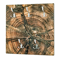 Paris prix Patère murale 5 crochets - Naturel