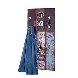 Mes Porte-manteau mural vintage - Multicolore