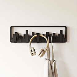 Umbra Porte-manteau mural Skyline - Noir
