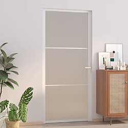 Porte intérieure vidaXL - Blanc - 93x201,5 cm