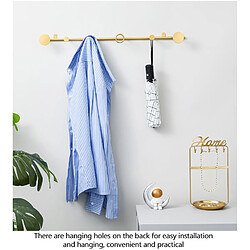 Acheter Porte-manteau patère murale - Or