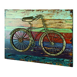 Pegane Porte-manteau mural vintage - 4 crochets