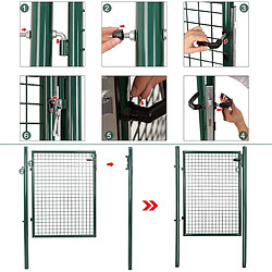 Avis BCELEC HMGD-1 Portillon de jardin - Vert