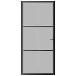 Avis Porte intérieure vidaXL - Noir - 93x201,5 cm