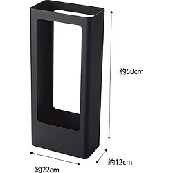 Avis Yamazaki porte-manteau Tower Slim - Noir