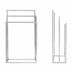 Acheter Relaxdays Porte-serviettes sur pied - Chromé