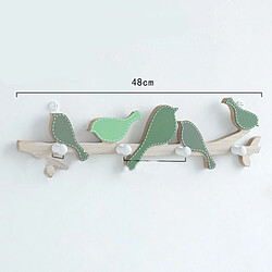 Universal Porte-manteau crochet en bois - Oiseau pas cher