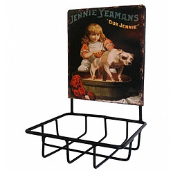 L'Héritier Du Temps Porte-savon Jennie Yeamans - Fer noir