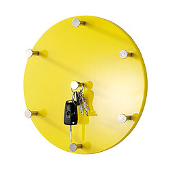Pegane Patère porte-manteau - Jaune