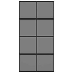 Acheter vidaXL Porte coulissante 102,5x205 cm - Noir
