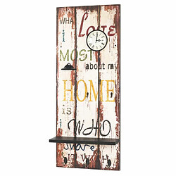 Paris prix Patère murale 8 crochets - Rouge