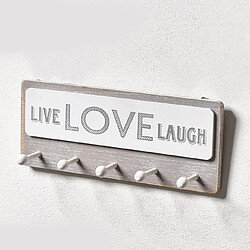 Universal Porte Clés Mural Bois - Organisateur pas cher