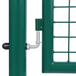 BCELEC HMGD-1 Portillon de jardin - Vert pas cher