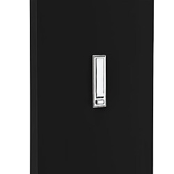 Helloshop26 Garde-robe 170 cm - Noir