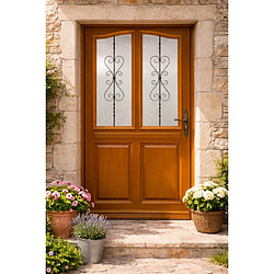 GD Anis Porte d'entrée bois vitrée 215x90 cm