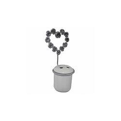 L'Héritier du Temps Patère circulaire - Fer patiné gris