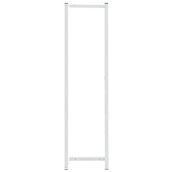 Avis Porte-serviette vidaXL - Blanc - 25x20x95 cm