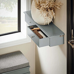 SoBuy FRG43-HG Étagère Murale 2 Tiroirs pas cher