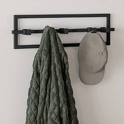 Umbra porte-manteau Cubiko - Noir