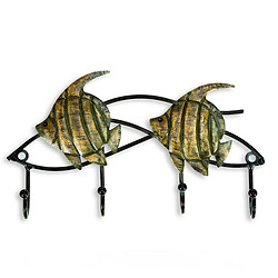 Crochet mural animaux - Métal, design décoratif