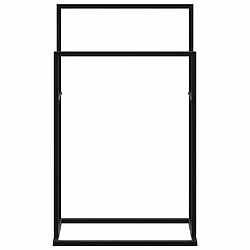 Acheter Porte-serviettes vidaXL - Noir