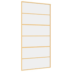 vidaXL 102,5x205 cm - Doré