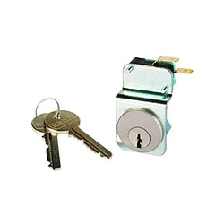 URMET T25/CH Contact à clé PTT - Contrôle d'accès - Forme cylindrique 25 mm - Livré avec clés