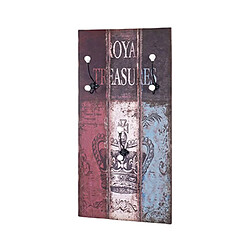 Mes Porte-manteau mural vintage - Multicolore
