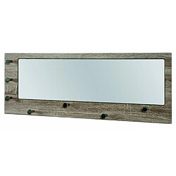 Pegane Patère murale MDF - Chêne