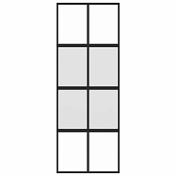 Acheter VidaXL Porte coulissante Verre - Noir