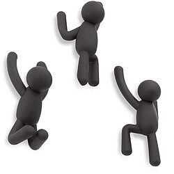 Umbra Patère murale Buddy - Noir