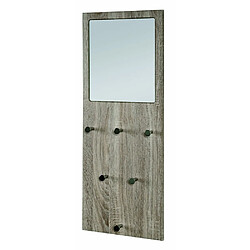 Pegane Patère murale MDF - Chêne