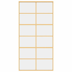 Acheter vidaXL 102,5x205 cm - Doré