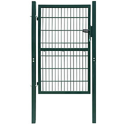 vidaXL Portillon 2D Vert 106x170 cm